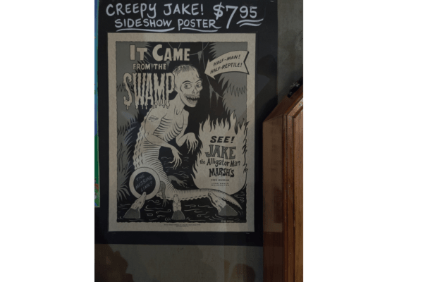 Marsh's Free Museum - Long Beach WA - Jake the Alligator Man